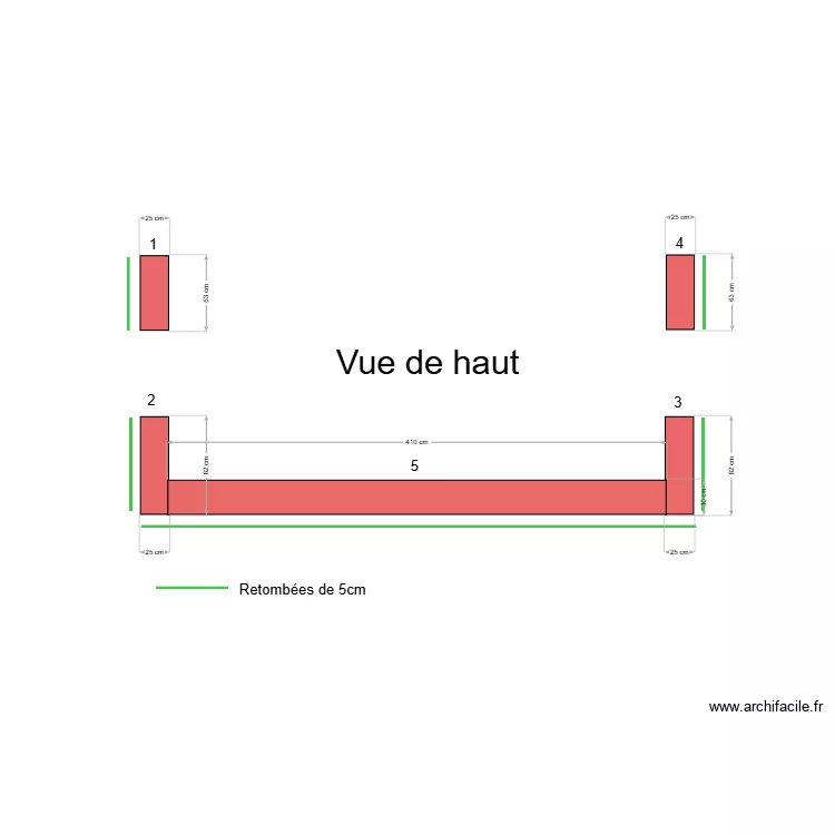 plan de travail. Plan de 