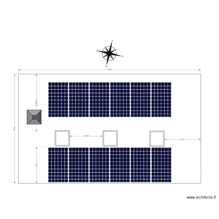 MAISON WILLIAMS. Plan de 0 pièce et 0 m2