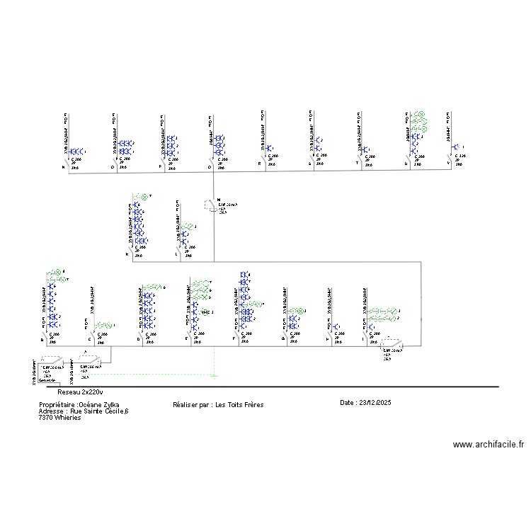 FRANKI PLAN UNFILAIRE. Plan de 0 pièce et 0 m2