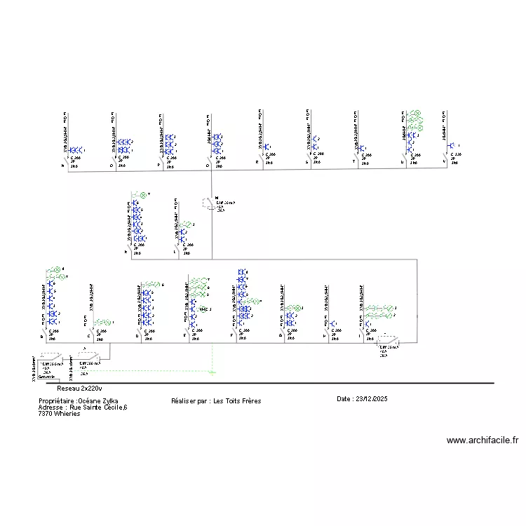 FRANKI PLAN UNFILAIRE. Plan de 