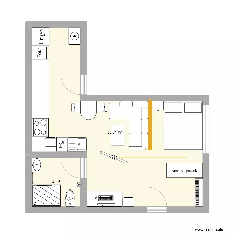 appartement de mamadou sauvage. Plan de appartement de mamadou sauvage. Plan de
