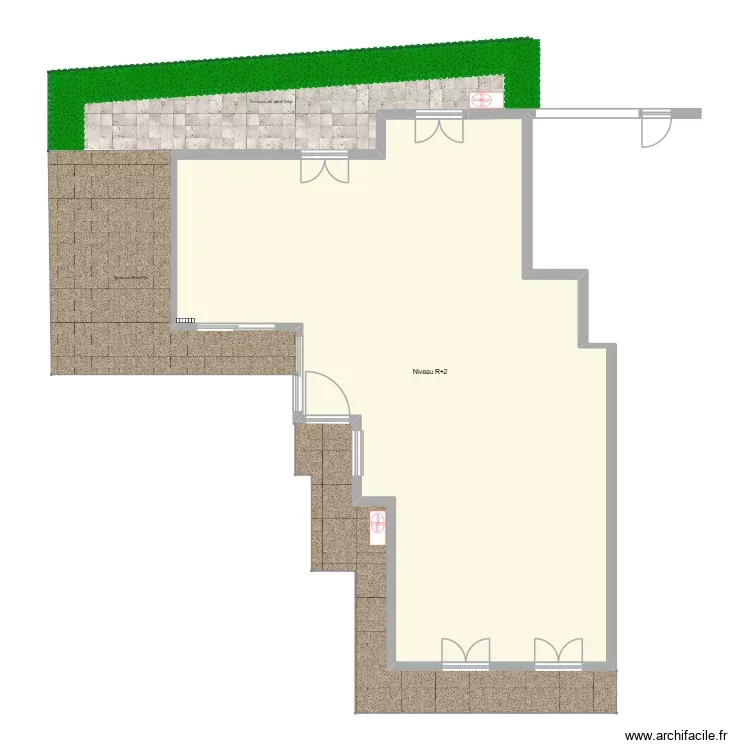 Capitaine Siry 3. Plan de 1 Pièce et 110 m²