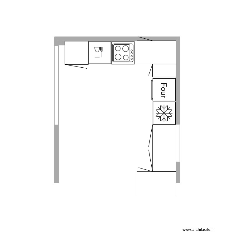 PLAN CUISINE. Plan de 0 pièce et 0 m2