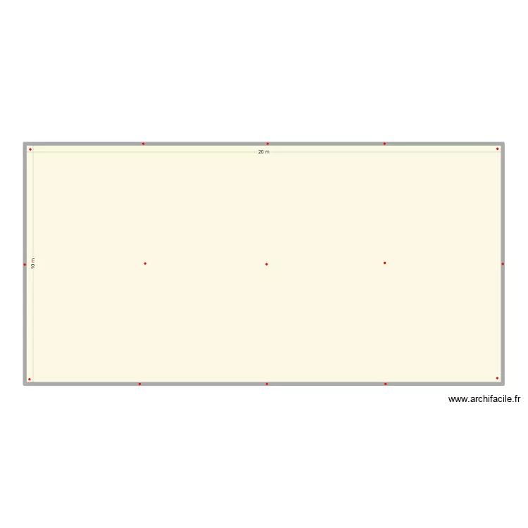 rosenberg. Plan de 1  et 200 m²