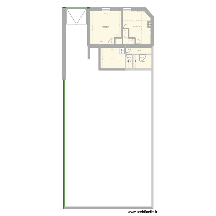 maison 94 rdc 3 CH sdb a partager. Plan de 0 pièce et 0 m2