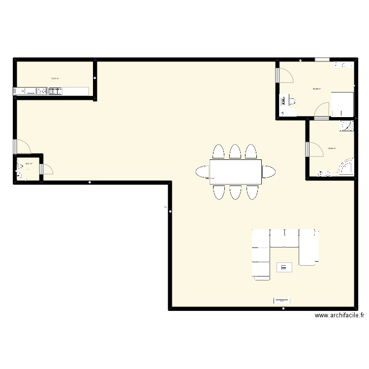 elebarbu. Plan de 5 pièces et 391 m2