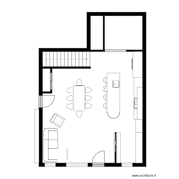 Colt 4.3. Plan de 3 pièces et 64 m2