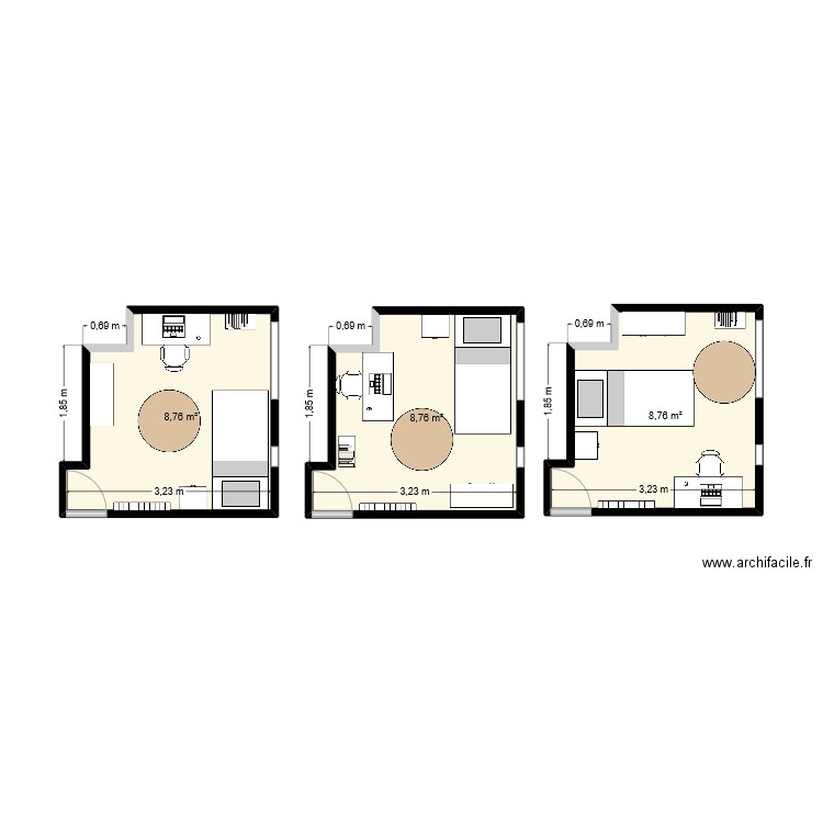 Chmabre R version 1. Plan de 0 pièce et 0 m2