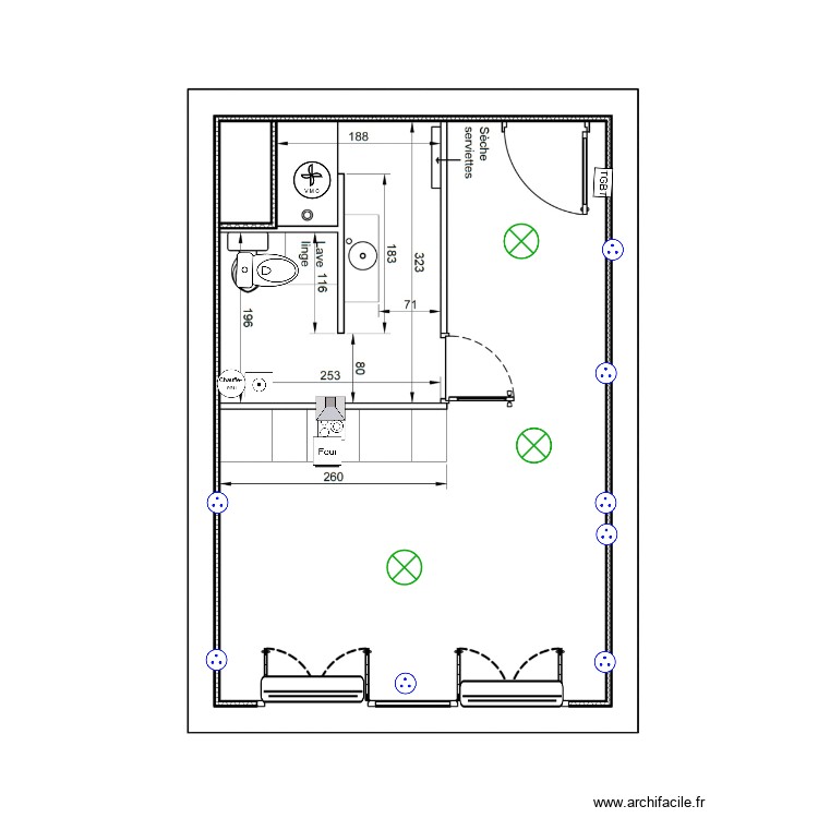 X ROUSE DAVID. Plan de 0 pièce et 0 m2 X ROUSE DAVID. Plan de 0 pièce et 0 m2