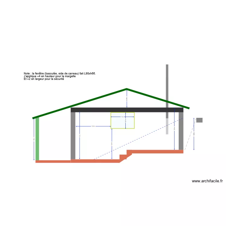 ATELIER vue OUEST v2. Plan de ATELIER vue OUEST v2. Plan de