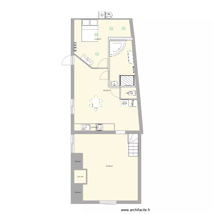 MARTINS et BAEHER TER. Plan de 