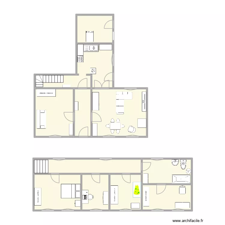 DOMART-EN-PONTHIEU. Plan de DOMART-EN-PONTHIEU. Plan de