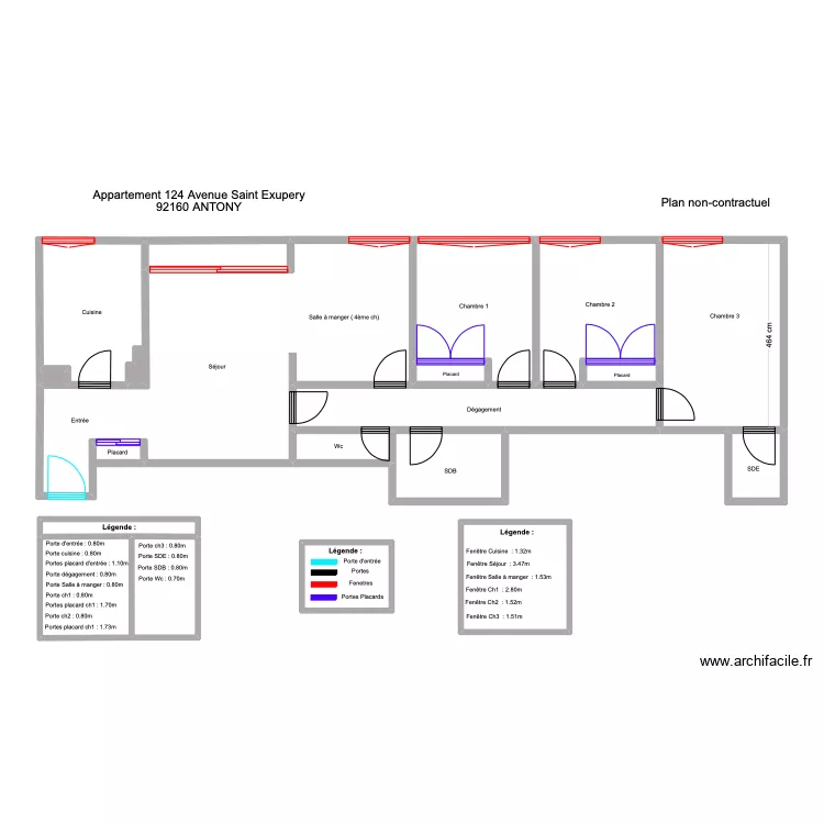 ROUX sans mesure . Plan de 