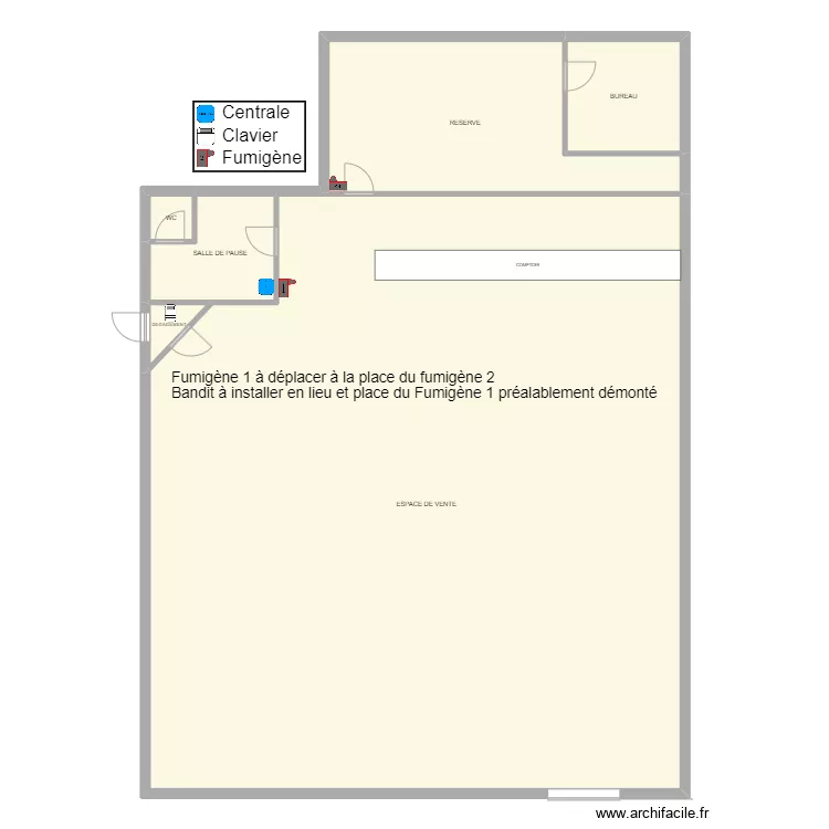 Tabac Le Metro Foch Lyon 6. Plan de 