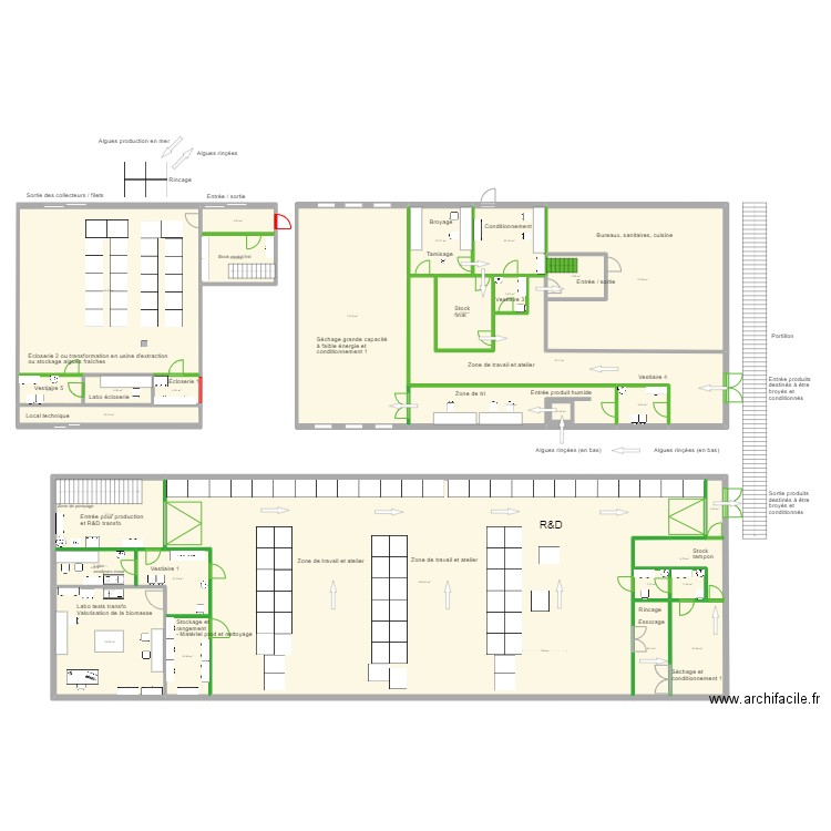 Camaret 1 et 2 pour IFP2. Plan de 0 pièce et 0 m2