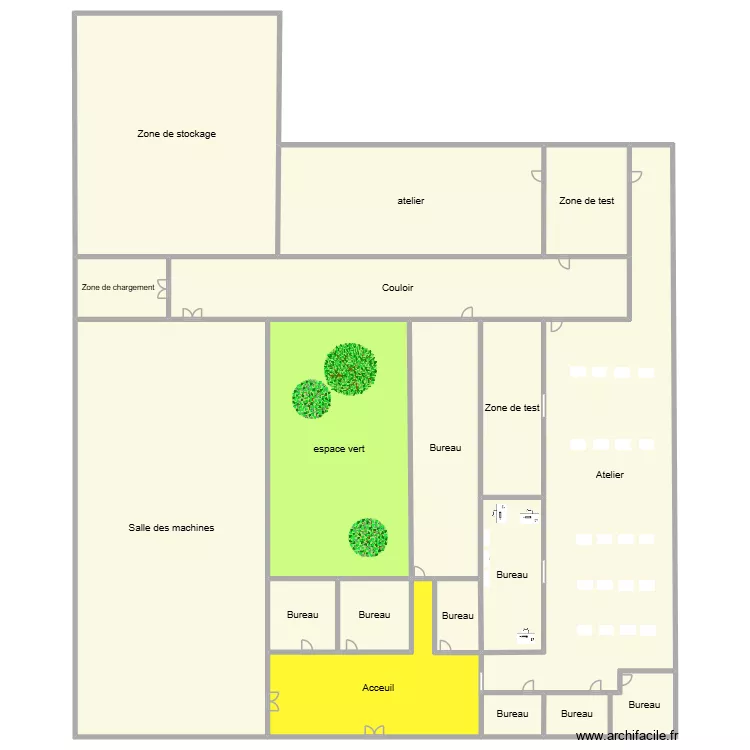 Omicron. Plan de 18 et 2105 m² Omicron. Plan de 18 et 2105 m²