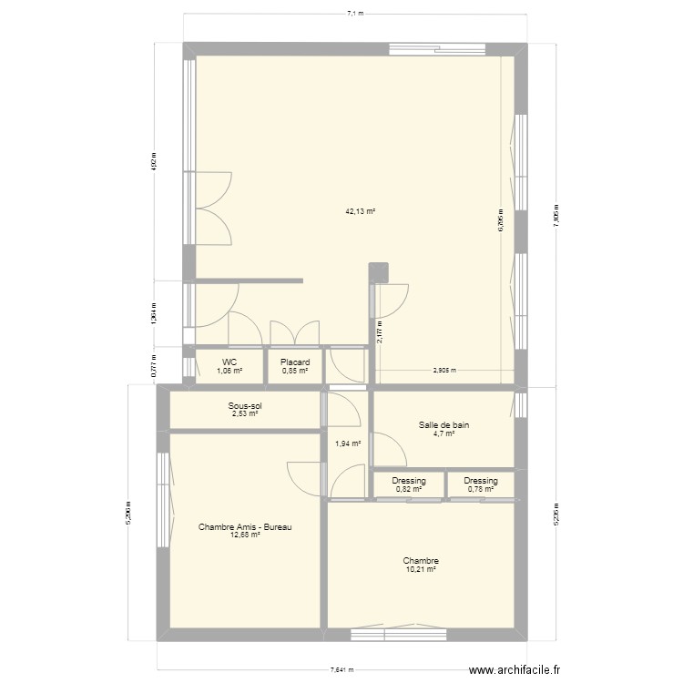 Maison du Tréport - Cuisine 2. Plan de 21 pièces et 237 m2