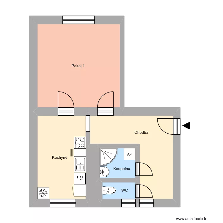Eduarda Urxe 274, byt 5. Plan de 10 et 165 m² Eduarda Urxe 274, byt 5. Plan de 10 et 165 m²