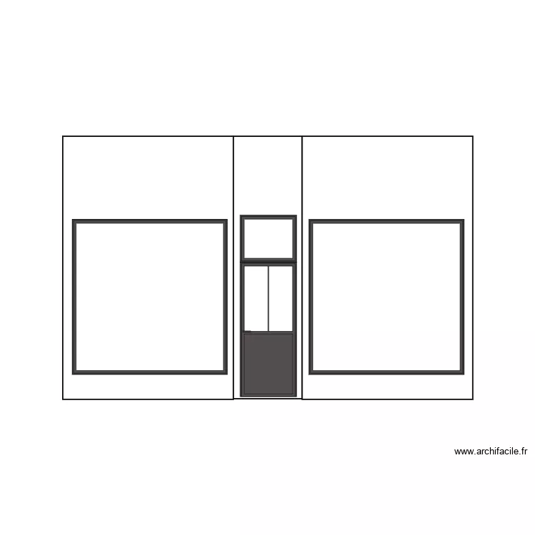 PORTE SERVICE FISH CLUB. Plan de 