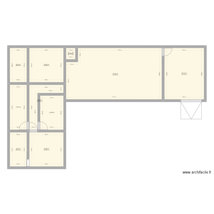 dubost. Plan de 0 pièce et 0 m2