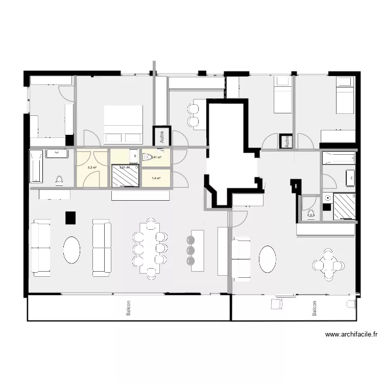 stal v3. Plan de 4 et 9 m² stal v3. Plan de 4 et 9 m²