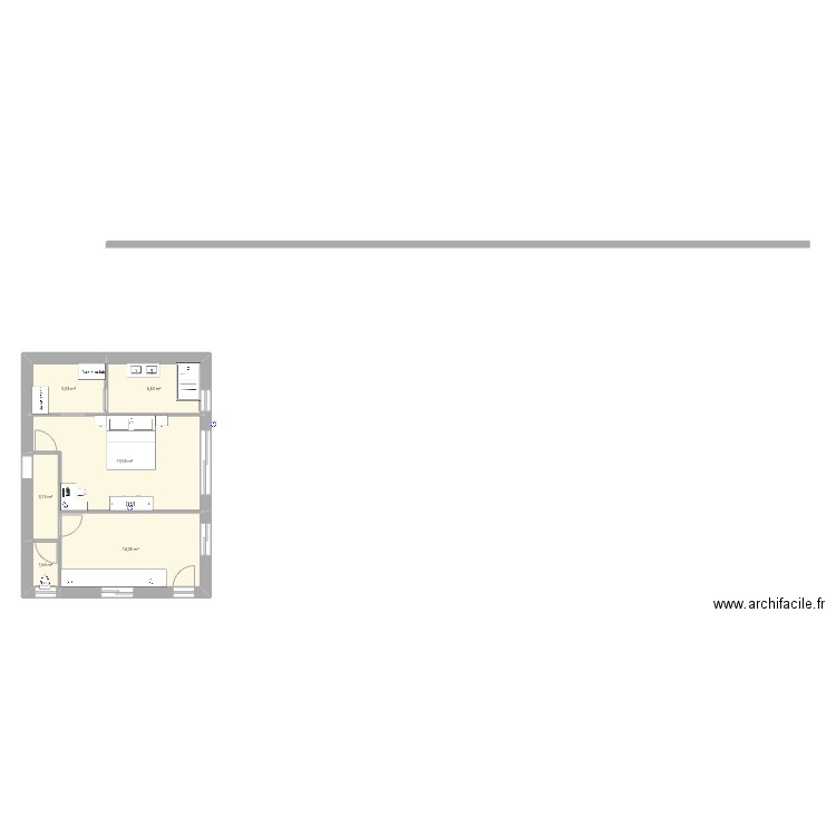 chambre parental 2. Plan de 0 pièce et 0 m2