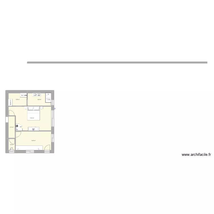 chambre parental 2. Plan de 