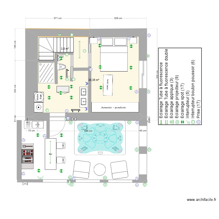 GRECE - BAS + TERRASSE. Plan de 0 pièce et 0 m2