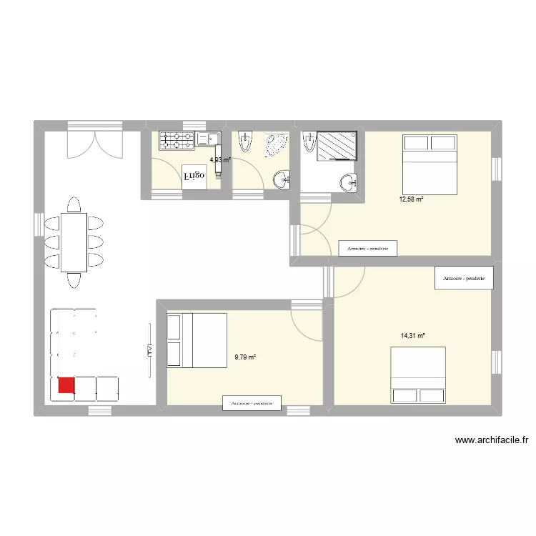 MA MAISON. Plan de 