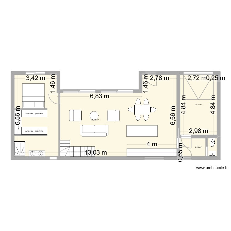 Maison Entre-Vignes_v1_20260209. Plan de 0 pièce et 0 m2
