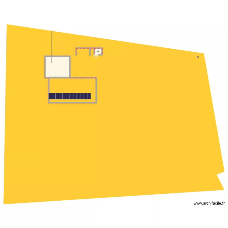 bucher040925. Plan de 2 Pièces et 45 m²