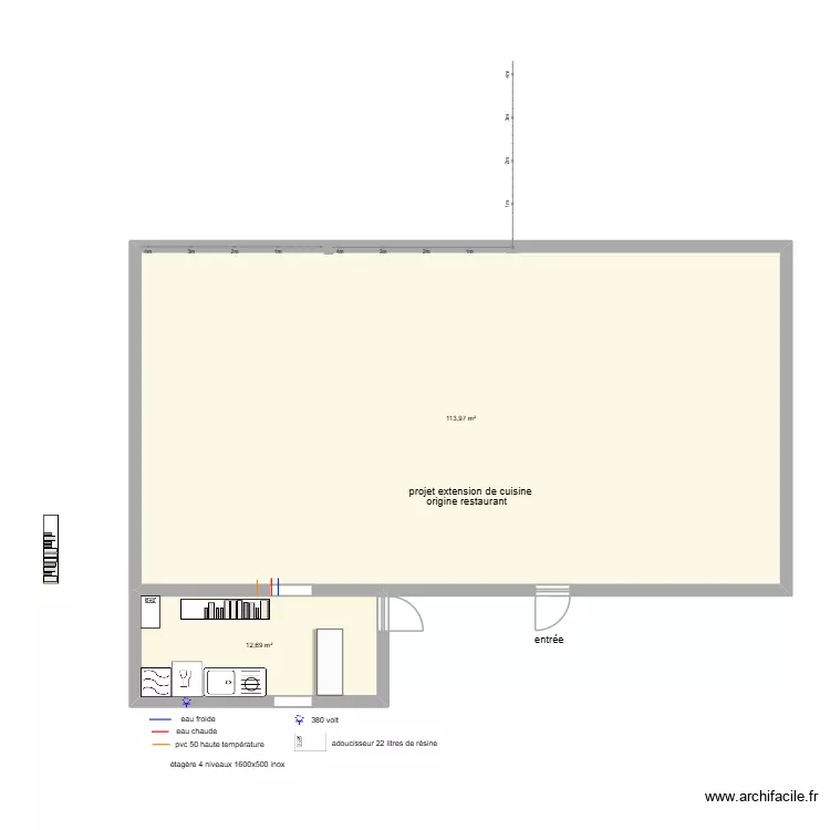 origine 1. Plan de 2 et 127 m² origine 1. Plan de 2 et 127 m²