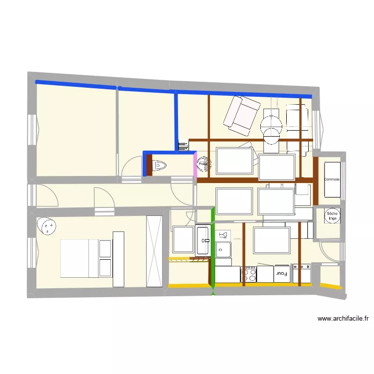 Suspension option 1. Plan de 