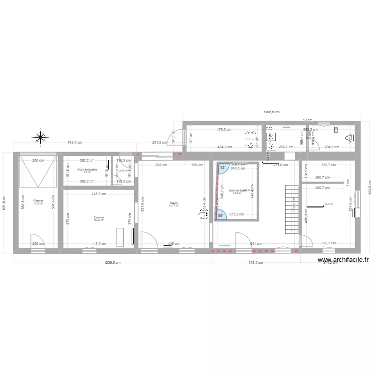 PLAN VILLEBON 02. Plan de 
