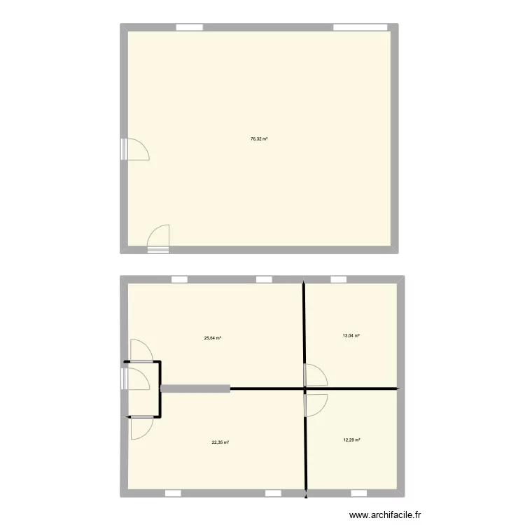Fleury les Aubray. Plan de 