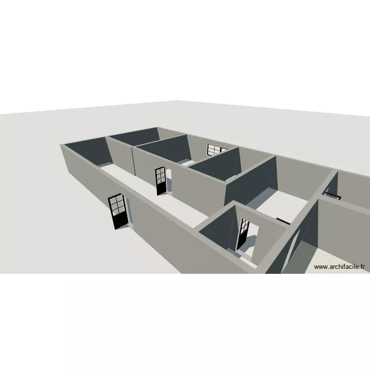 plan maison elio. Plan de 4 Pièces et 68 m² plan maison elio. Plan de 4 Pièces et 68 m²