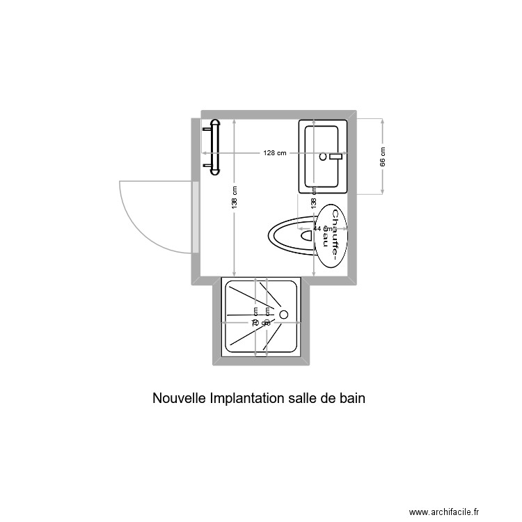 Gustini. Plan de 0 pièce et 0 m2