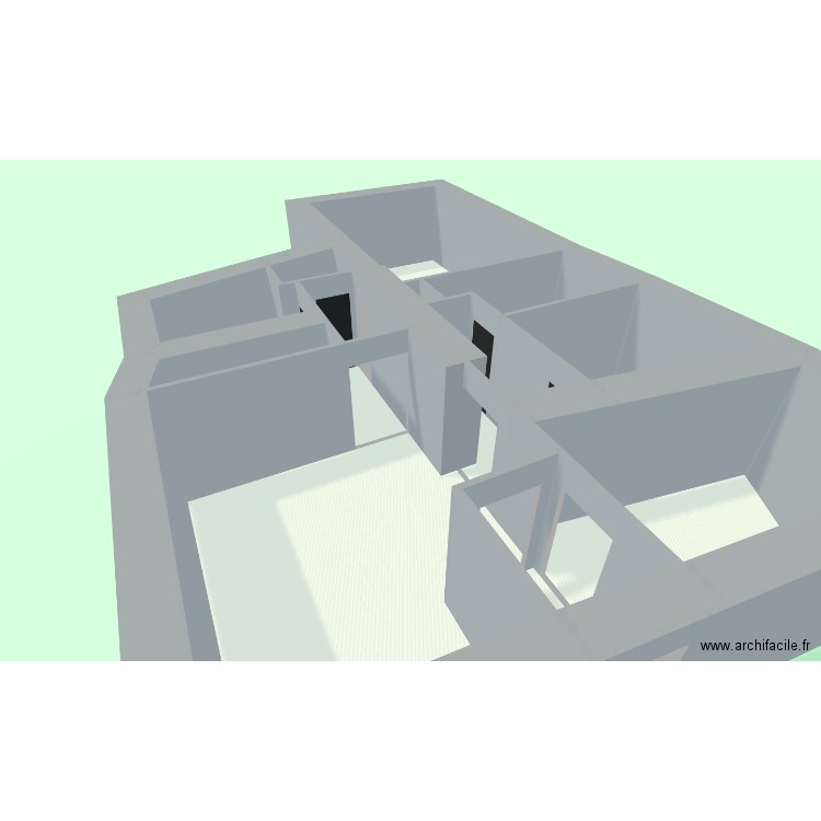 Maison Perso Chabrillan. Plan de 12 pièces et 99 m2