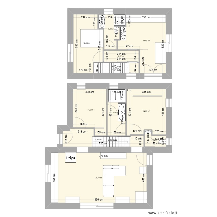planRDC-OSB. Plan de 0 pièce et 0 m2