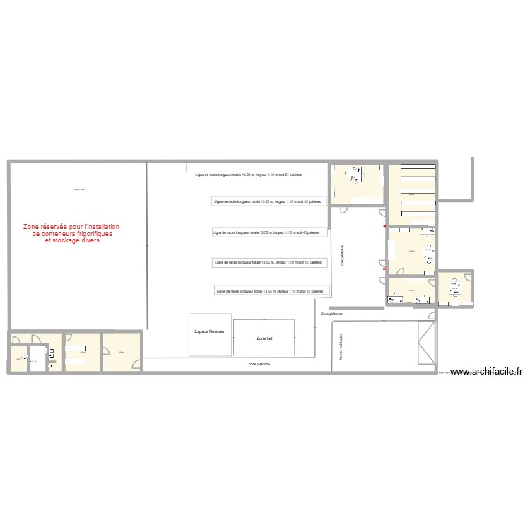 Etude 1 voltaire CONTAINER 2-1. Plan de 0 pièce et 0 m2