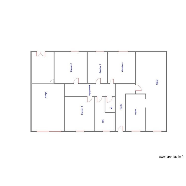 MAISON LIMEYRAT. Plan de 0 pièce et 0 m2