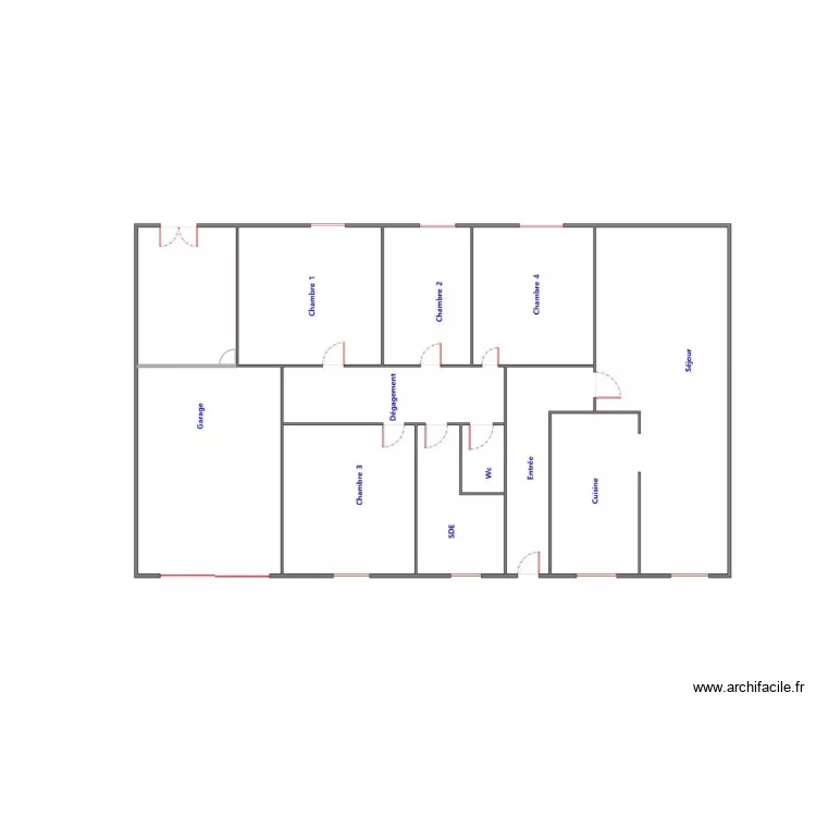MAISON LIMEYRAT. Plan de MAISON LIMEYRAT. Plan de