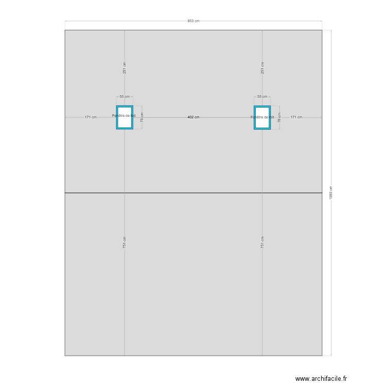 Plan de toiture LECARPENTIER. Plan de 0 pièce et 0 m2