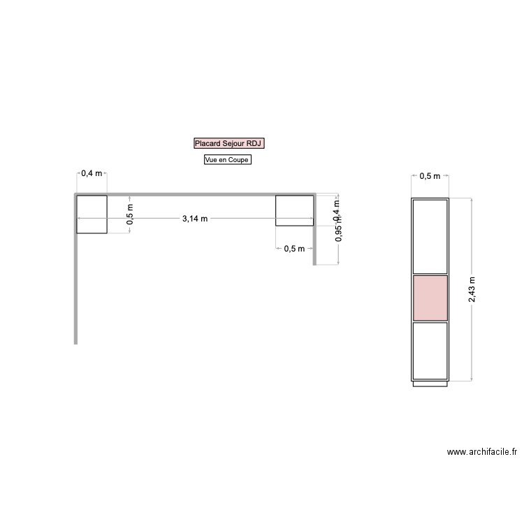 Schema menuiserie RDJ. Plan de 0 pièce et 0 m2