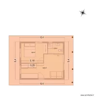 Plan maison 30m² avec orientation