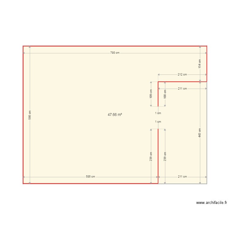 GRENIER. Plan de 0 pièce et 0 m2