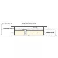 BAT COUPE NORD-OUEST / SUD-EST