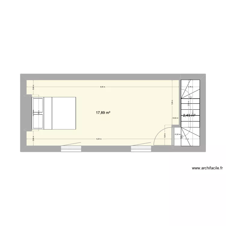DI PALMA R+1. Plan de 