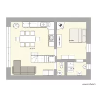 Maison en A 9.9*7.3