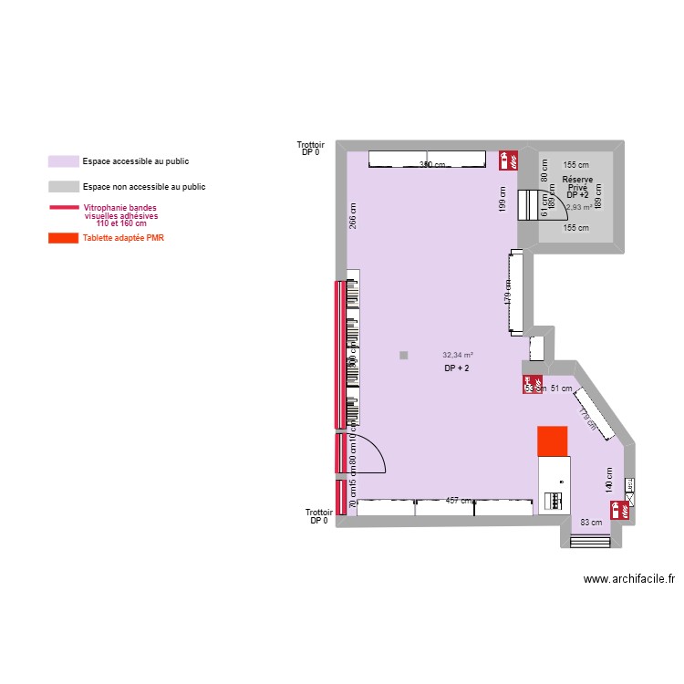 RESSEL APRES TRAVAUX. Plan de 0 pièce et 0 m2